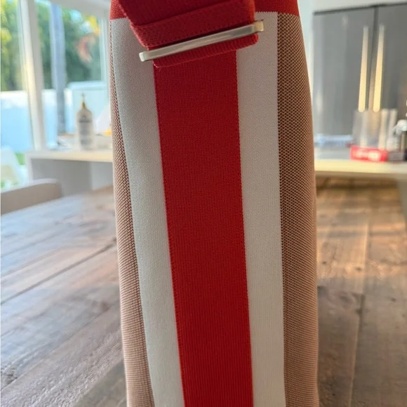 EUC Rothy’s The Bucket Bag Orange | Tan | Cream - Picture 4 of 4